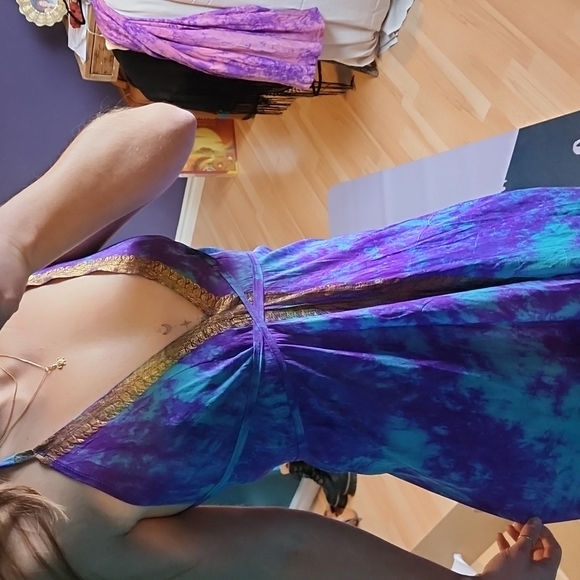 Silk Gypsy Dress - Picture 4 of 5